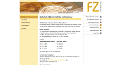 Desktop Screenshot of budgetberatung-ag.ch