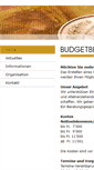 Mobile Screenshot of budgetberatung-ag.ch